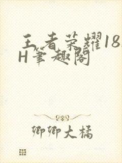 王者荣耀18rH笔趣阁