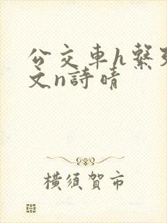 公交车h系列辣文n诗晴封面