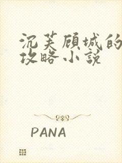 沉芙顾城的优质攻略小说
