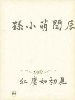 孙小萌闫辰