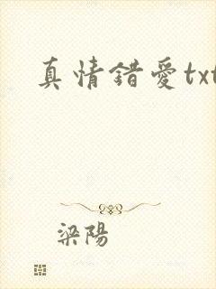 真情错爱txt