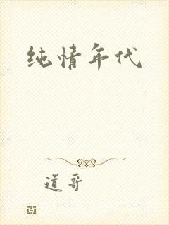 纯情年代封面