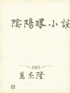 阴阳眼小说