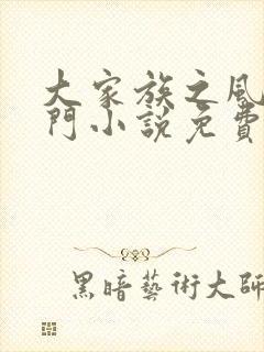 大家族之风流豪门小说免费阅读封面