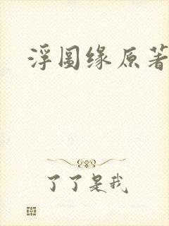 浮图缘原著小说
