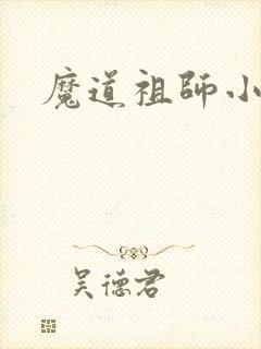 魔道祖师小说