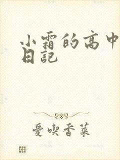 小霜的高中成长日记