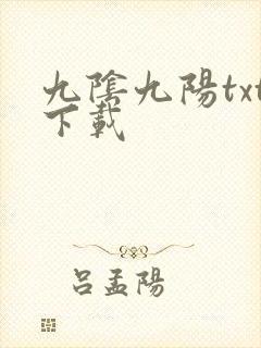 九阴九阳txt下载