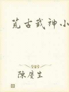 荒古武神小说封面