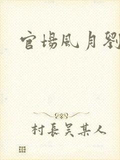 官场风月刘明强封面