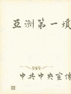 亚洲第一坟