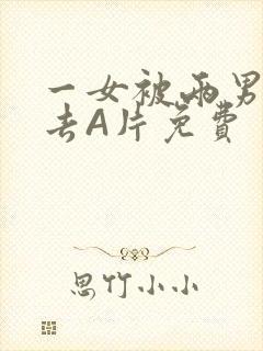 一女被两男桶进去A片免费