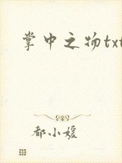 掌中之物txt
