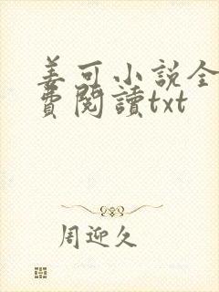 姜可小说全文免费阅读txt封面