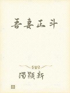 吾妻正斗封面