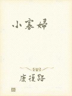 小寡妇封面