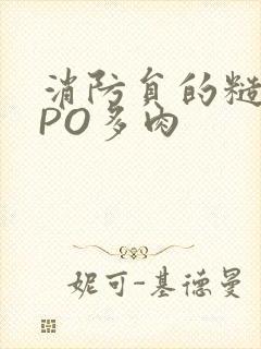 消防员的糙汉文PO多肉