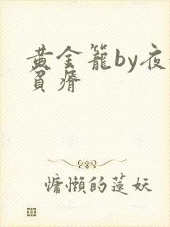 黄金笼by夜很贫瘠
