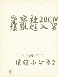 警察被20CM爆粗进入男男软件