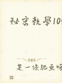 秘密教学105封面