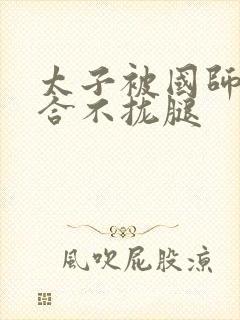 太子被国师c到合不拢腿封面