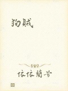 狗贼封面