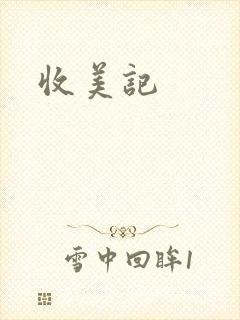 收美记封面