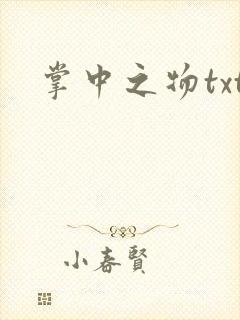 掌中之物txt