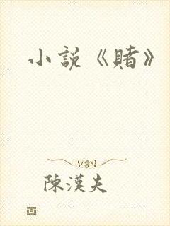 小说《赌》