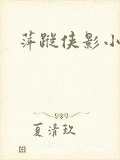 萍踪侠影小说