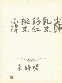 小桃的乳尖被吸得又红又肿