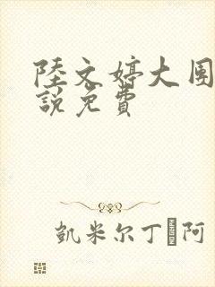 陆文婷大团圆小说免费