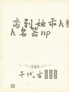 脔到她乖h粗话h名器np