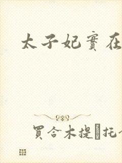 太子妃实在美丽