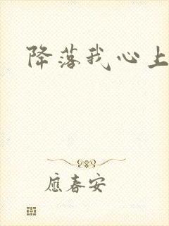 降落我心上