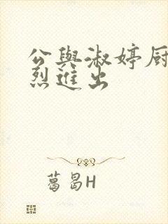 公与淑婷厨房猛烈进出