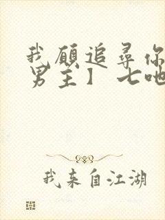 我愿追寻你【双男主】 七吔