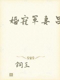 婚宠军妻 吕颜封面