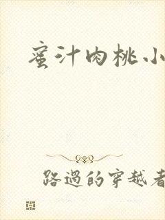 蜜汁肉桃小说