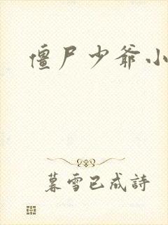 僵尸少爷小说