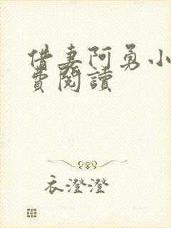 借妻阿勇小说免费阅读封面