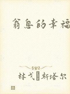 翁息的幸福封面