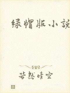 绿帽版小说