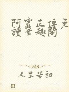 阿宾正传免费阅读笔趣阁
