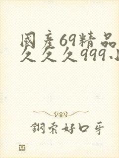 国产69精品久久久久999小说