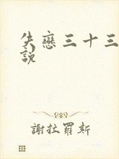 失恋三十三天小说