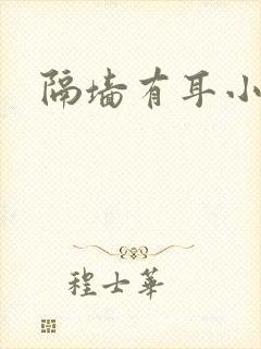 隔墙有耳小说