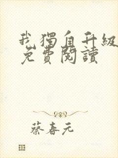 我独自升级漫画免费阅读封面