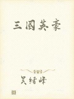 三国英豪封面