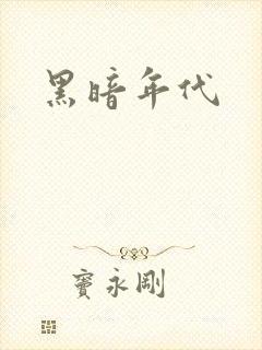 黑暗年代封面